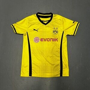 Men's puma Borussia dortmund yellow Chon soccer jersey futbol jersey